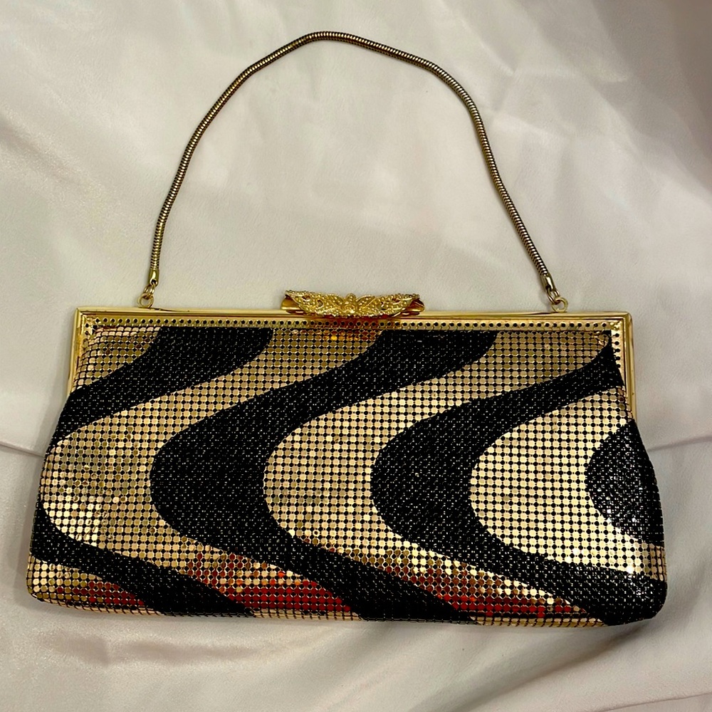 Fay Swafford Originals Vintage Zebra Metal Purse Perfect for Prom